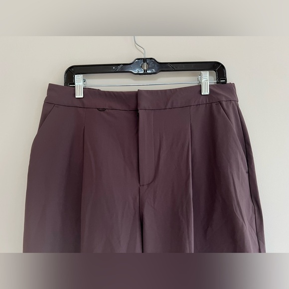 NWT FIGS PRO High Waisted Wide Leg Trouser, Dark Brown, size LP - Picture 6 of 11